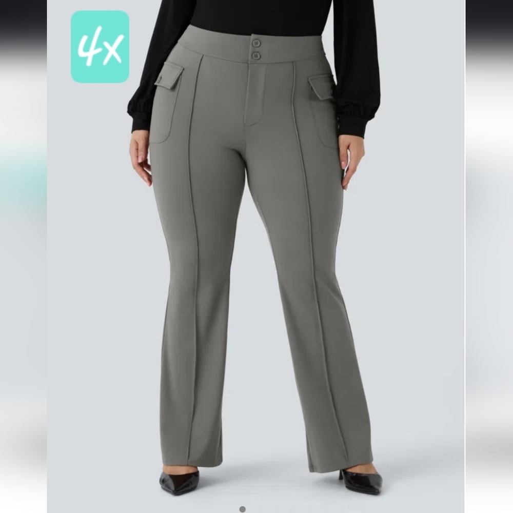 Halara Flare Cargo Work Pants